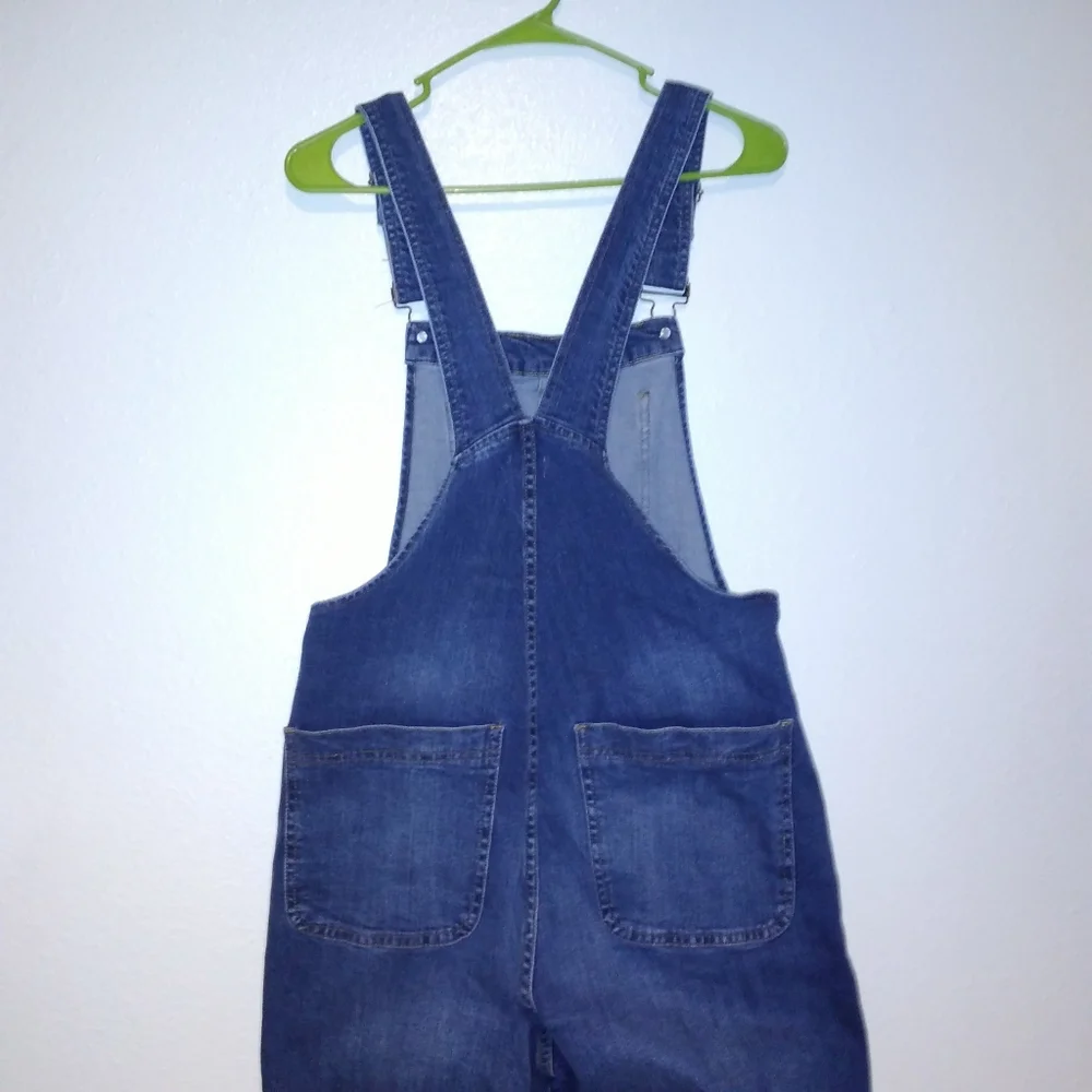 J. Crew Dark Blue Denim Women's Overalls